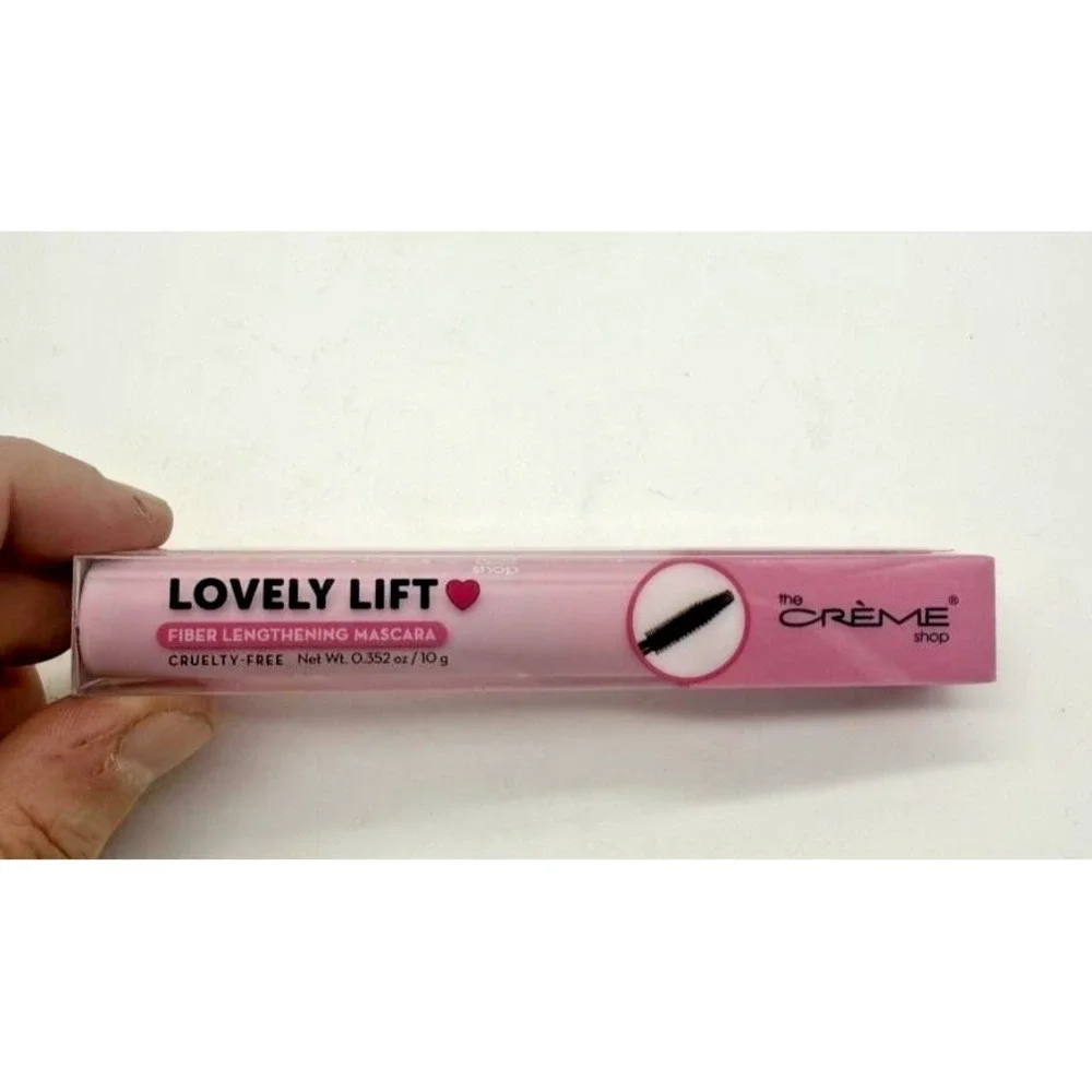 The Creme Shop Lovely Lift Fiber Lengthening Mascara Black 0.35 Oz
